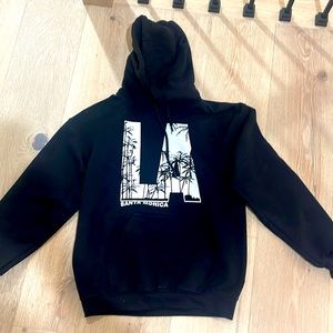 Black hoodie LA